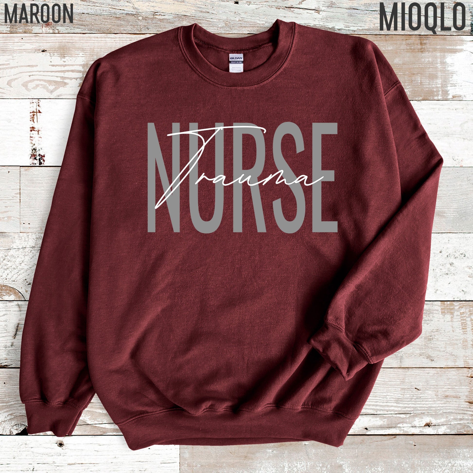 Nurse Trauma Sweatshirt, Nurse Trauma Sweater, Nurse Trauma Undergraduate, Trauma Nurse Sweatshirt, Nurse Graduation Trauma Gift, Registered