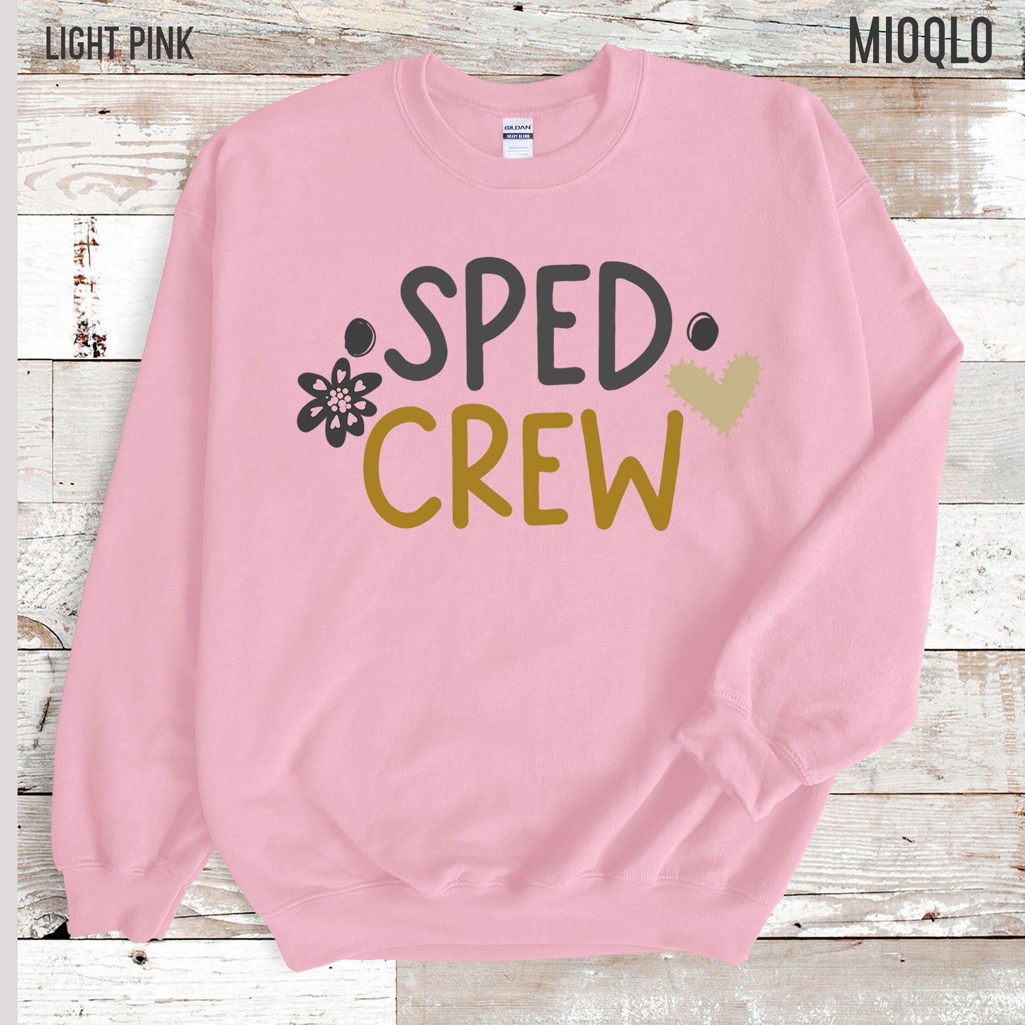 Sped Crew Sweatshirt, Special Education Teacher, Sped Teacher Sweater, Special Education, Sped Squad, Special Education Gifts, Sped Team Tee