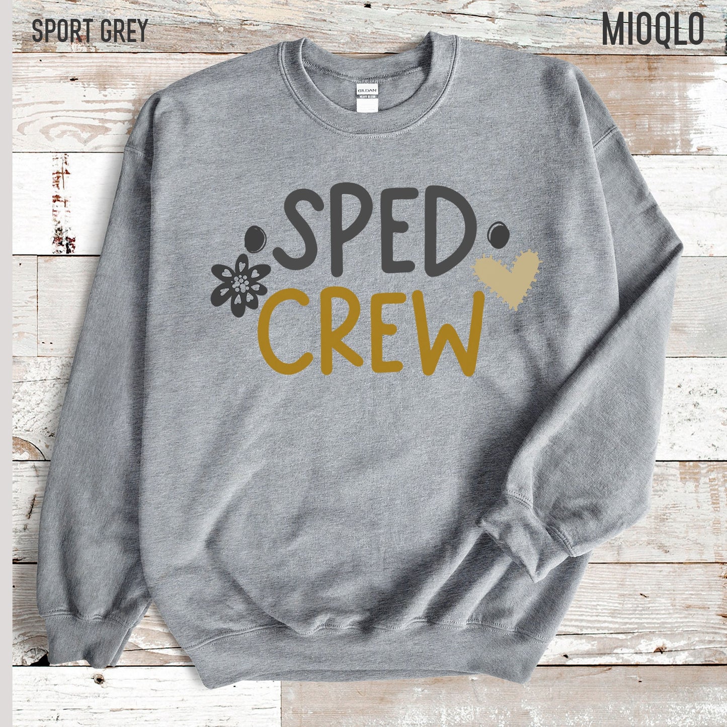 Sped Crew Sweatshirt, Special Education Teacher, Sped Teacher Sweater, Special Education, Sped Squad, Special Education Gifts, Sped Team Tee