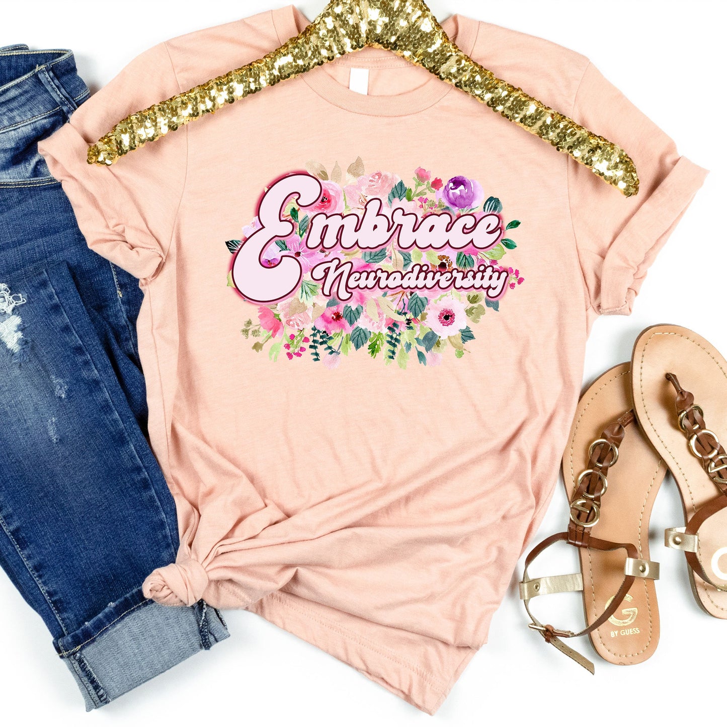 Embrace Neurodiversity Shirt, The Future Is Inclusive Sweatshirt, Dyslexia Awareness Month, Autism Awareness, Dyslexia Crewneck Sweatshirt