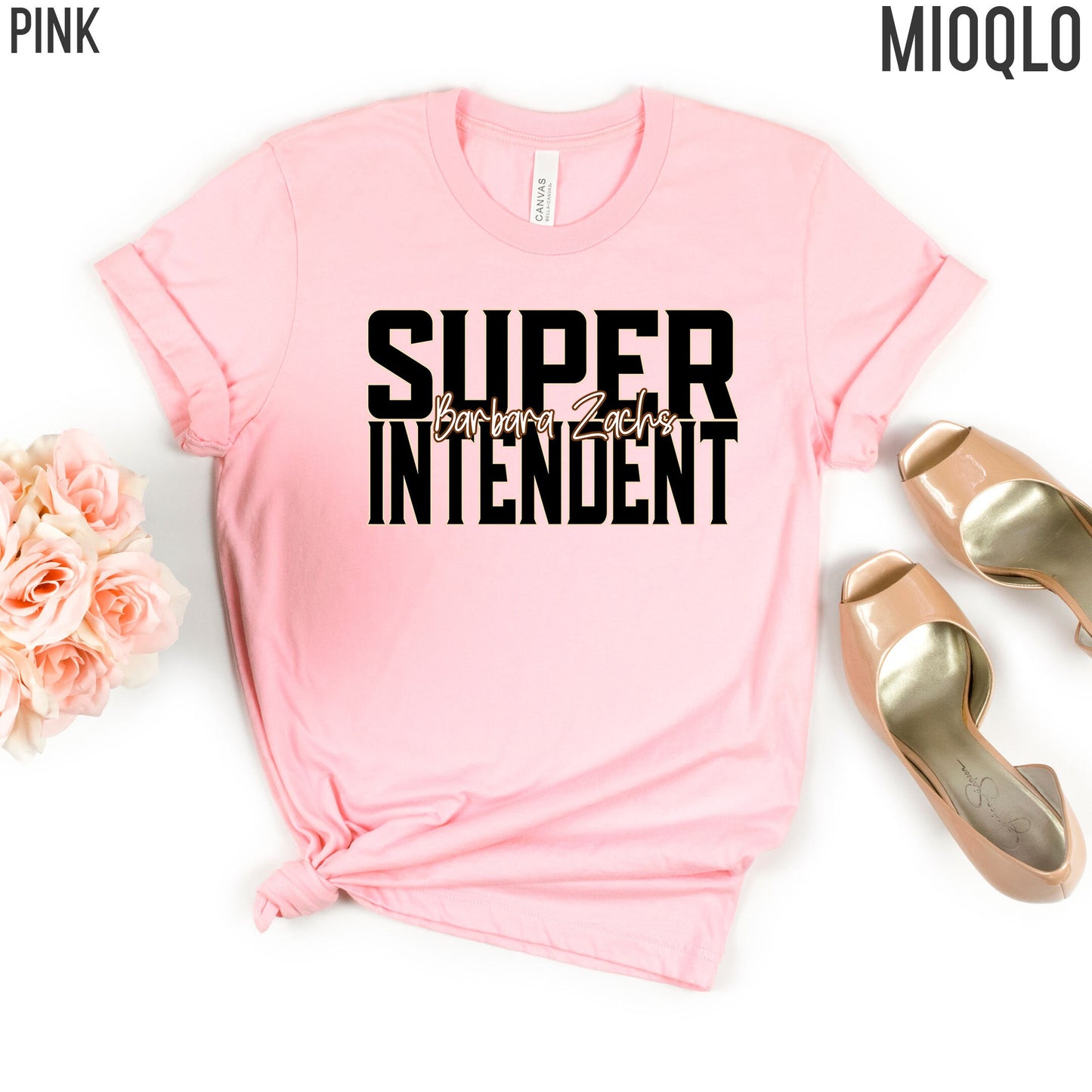 Custom Names Superintendent Shirt, Assistant Superintendent Gifts, Principal Appreciation Gift Director Lead, Principal Team Christmas Party