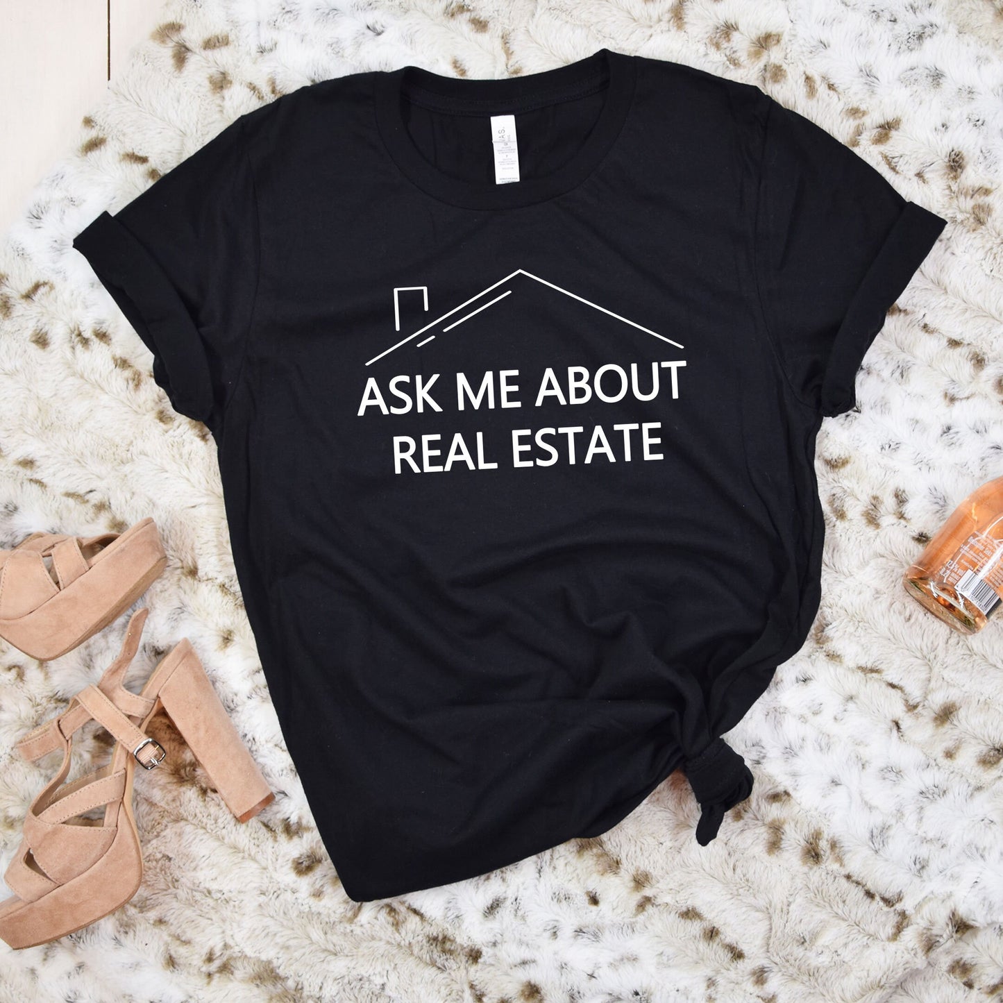 Ask Me About Real Estate Shirt, Realtor Shirt, Ask Me About Mortgages, Mortgage Gift, Xmas Loan Officer, Christmas Real Estate Closing Gifts