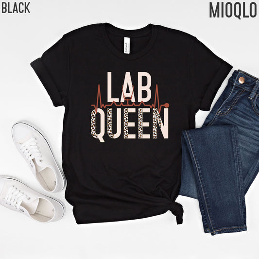 Lab Queen Shirt, Funny Science Shirt, Science Gift, Scientist Shirt, Lab Tech Shirt, Scientist Birthday Gift