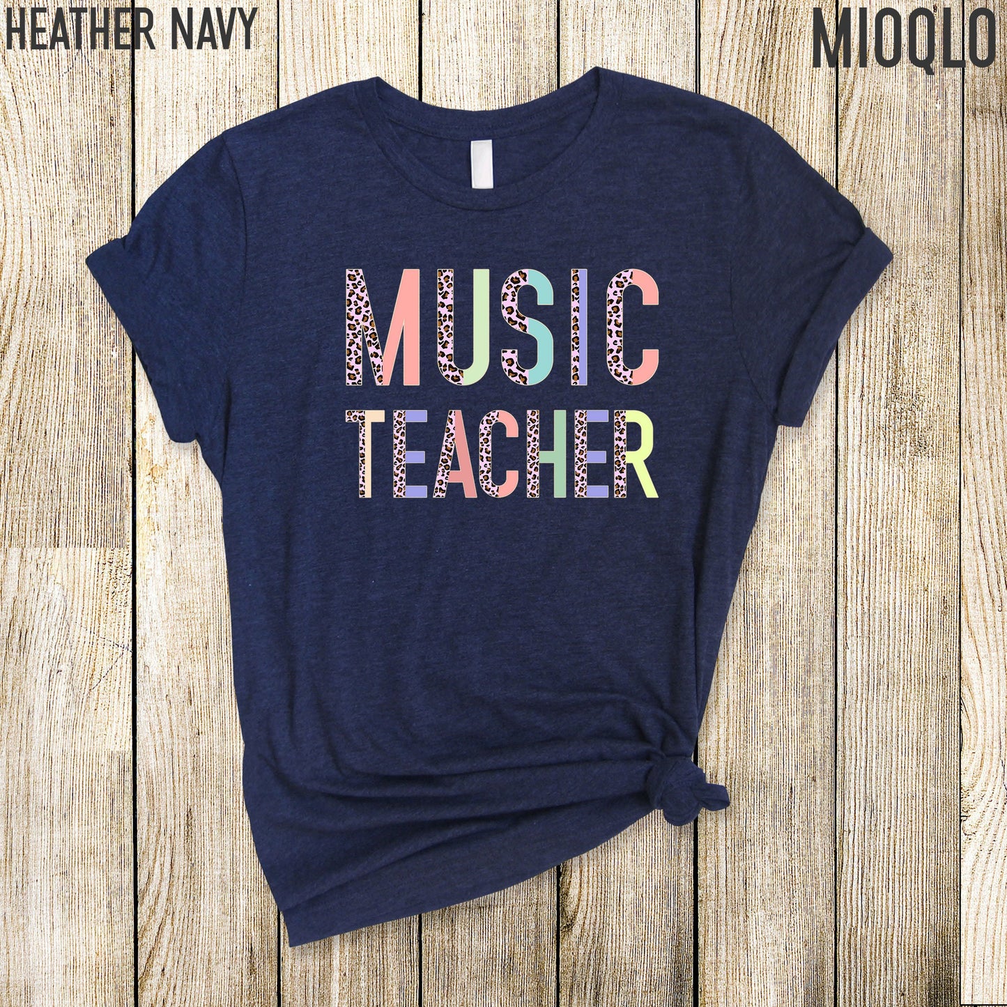 Music Teacher Shirt, Musical Teacher Gifts, Music Singing Instructor Appreciation Gift, Music Education Teacher Dot Day 100th School Day Tee
