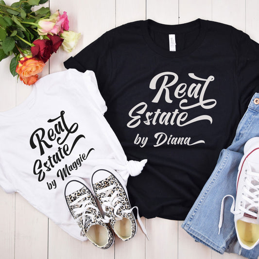 Custom Real Estate Name Shirt, Personalized Sold By Name Realtor Shirt, Ask Me About Mortgages, Real Estate Broker, Closing Home House Agent