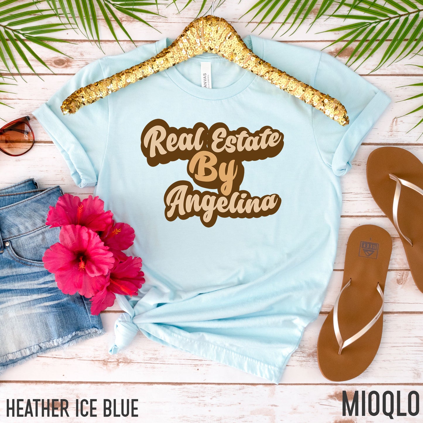 Custom Real Estate By Name Boho T-Shirt, Personalized Mortgage Expert Tee, Real Estate Agent Shirt, Closing Gift Home Closure Thank You Gift