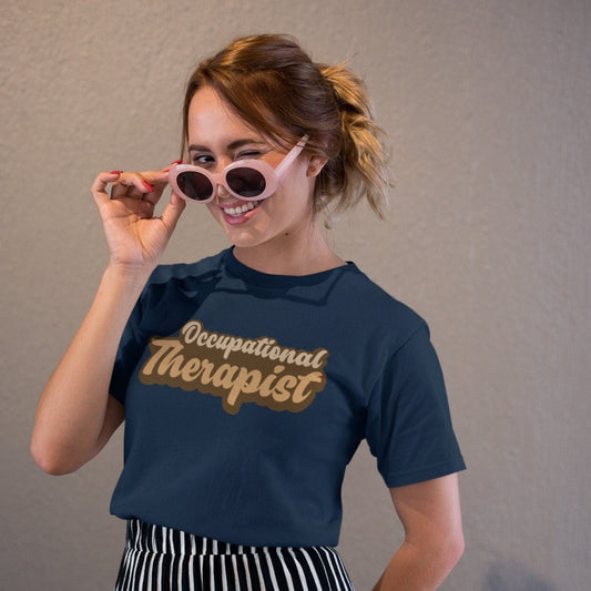 Occupational Therapist Shirt, OT Occupational Therapy Analysis, Physical Therapy T-Shirt, OT Graduation Tee, Certified OT Bohemian Boho Tee