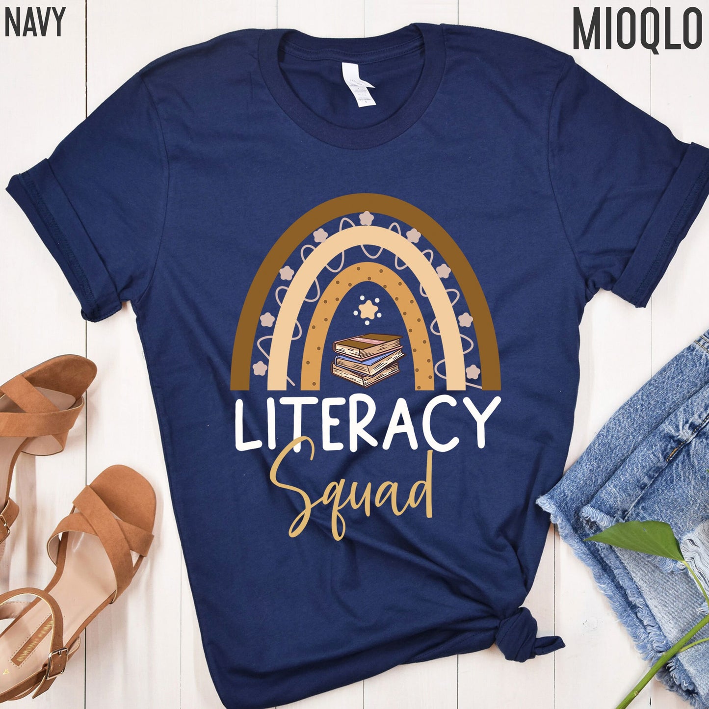 Literacy Teacher Elementary School Tee, Literacy Squad Shirt, Literacy Coach, Reading Coach, School Literacy Coach, Librarian, Library Shirt