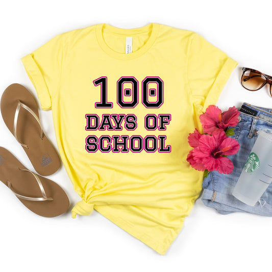 100 Day Shirt, 100 Day of School Shirt, Teacher 100 Day T-Shirt Hundred 100th Day of School Tee Girls 100 Day Smarter 100th Day Kinder Pre-k