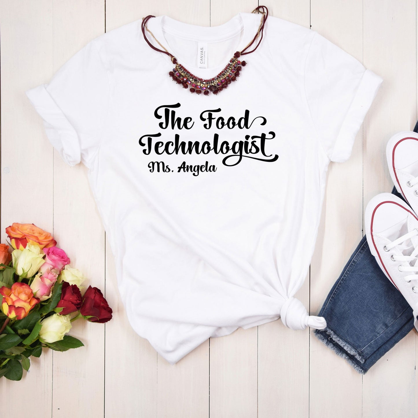 The Food Technologist Shirt, Custom Women In Science Major, Birthday Scientist Gift, New Scientist Gift, Future Scientist Grad Science Tee