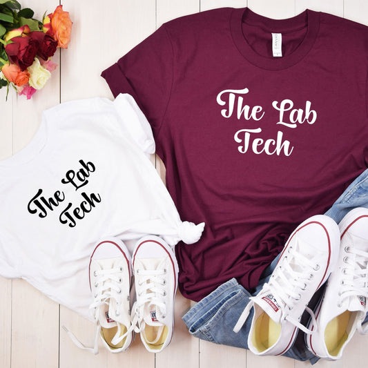 The Lab Tech Shirt, Laboratory Technician Life, Chemist Biologist Scientist Gifts, Bestie Scientist Science Birthday Gift