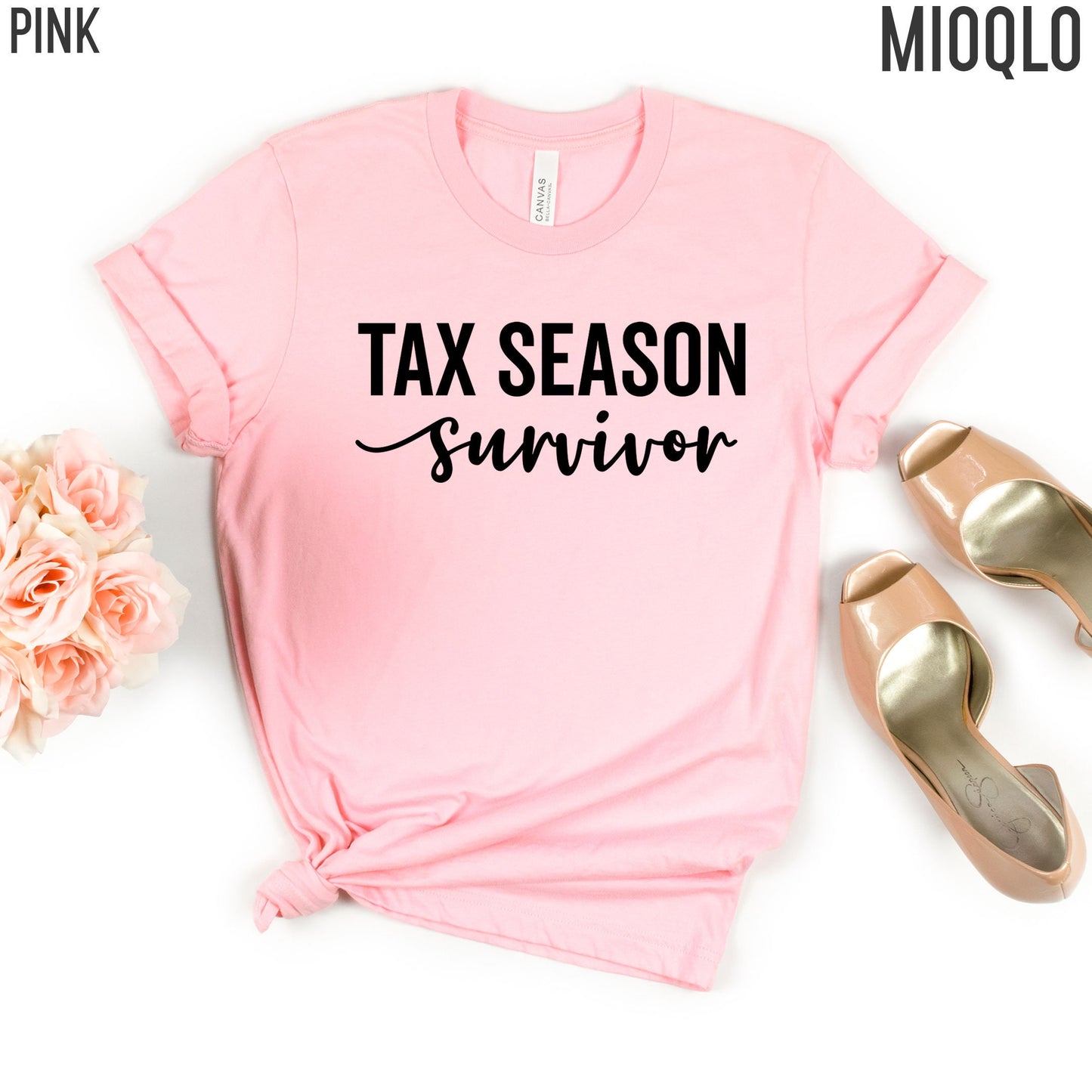 Tax Season Survivor, CPA Firm Office Funny CPA Accounting Tee Design, Tax Advisor Gift Idea, Funny Accountant Jokes Gift