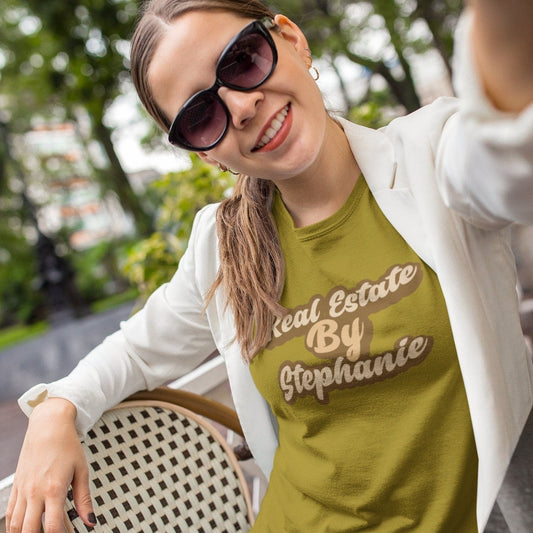 Custom Real Estate By Name Boho T-Shirt, Personalized Mortgage Expert Tee, Real Estate Agent Shirt, Closing Gift Home Closure Thank You Gift