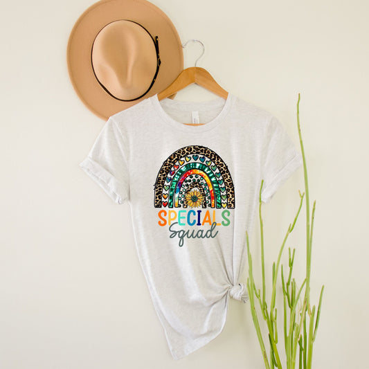 Specials Squad T-Shirt Rainbow Special Education Teacher, Sped Squad, Special Education Teacher Gifts, Sped Team Shirt, Sped Teacher Shirt