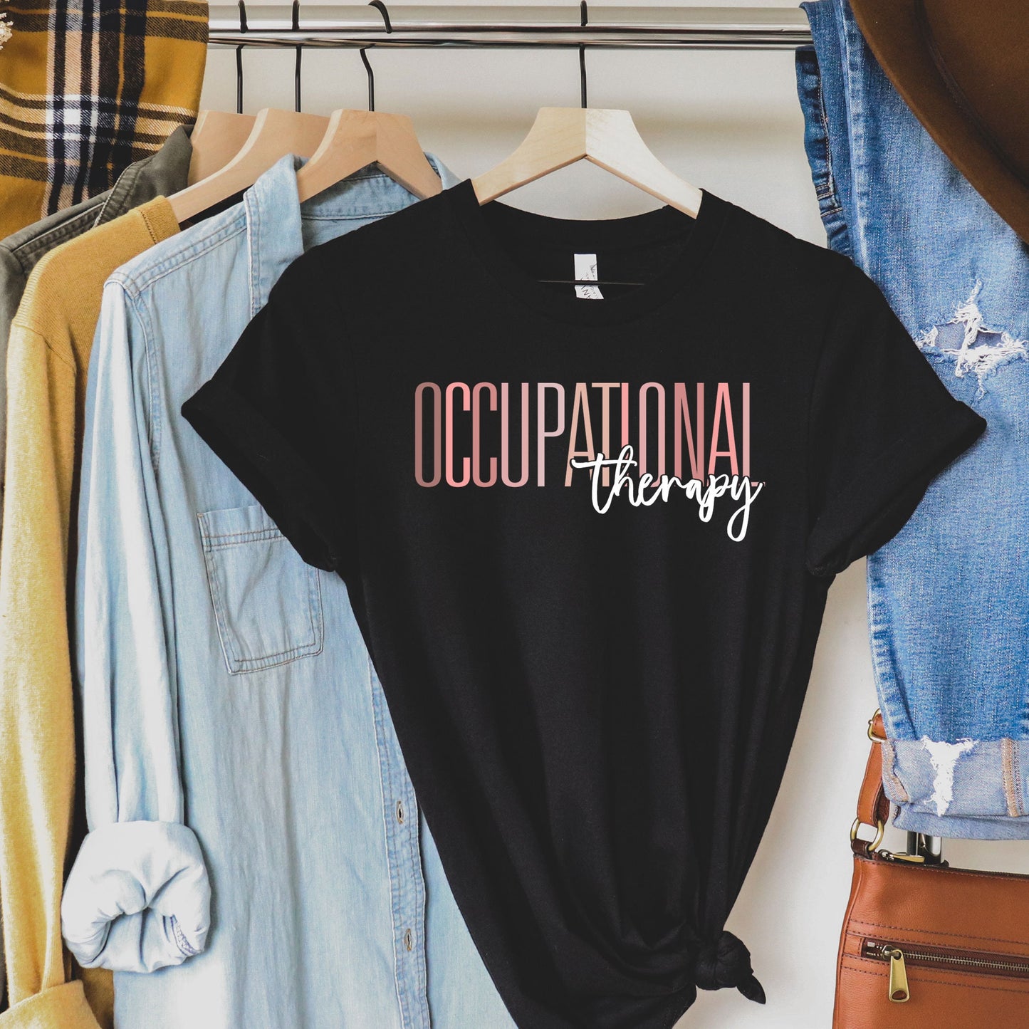 Occupational Therapy Shirt, OT Mom Tee, OTA School Gift Occupational Therapist Assistant, Pediatric Therapy OT Undergrad Graduation T-Shirt