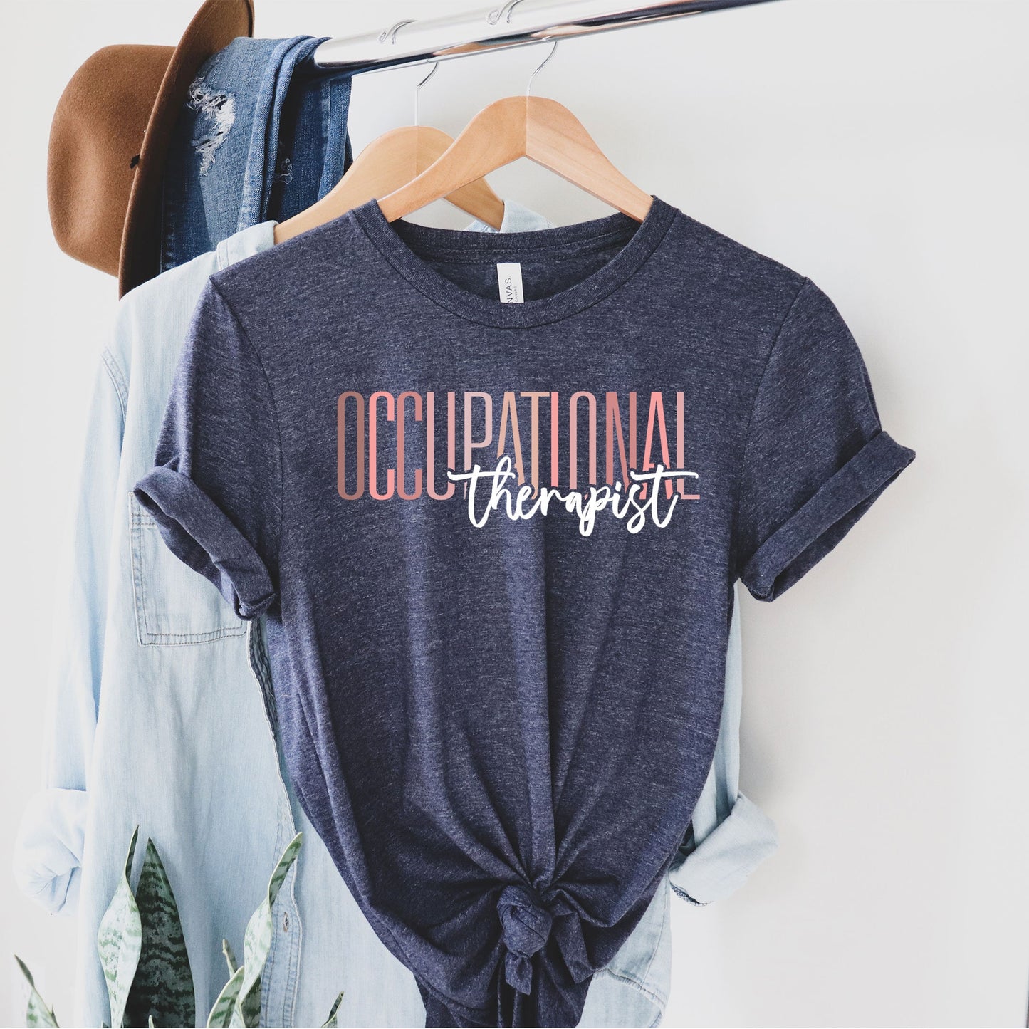 Occupational Therapist Shirt, OT Mom Tee, OTA School Gift Occupational Therapy Assistant, Pediatric Therapy OT Undergrad Graduation T-Shirt