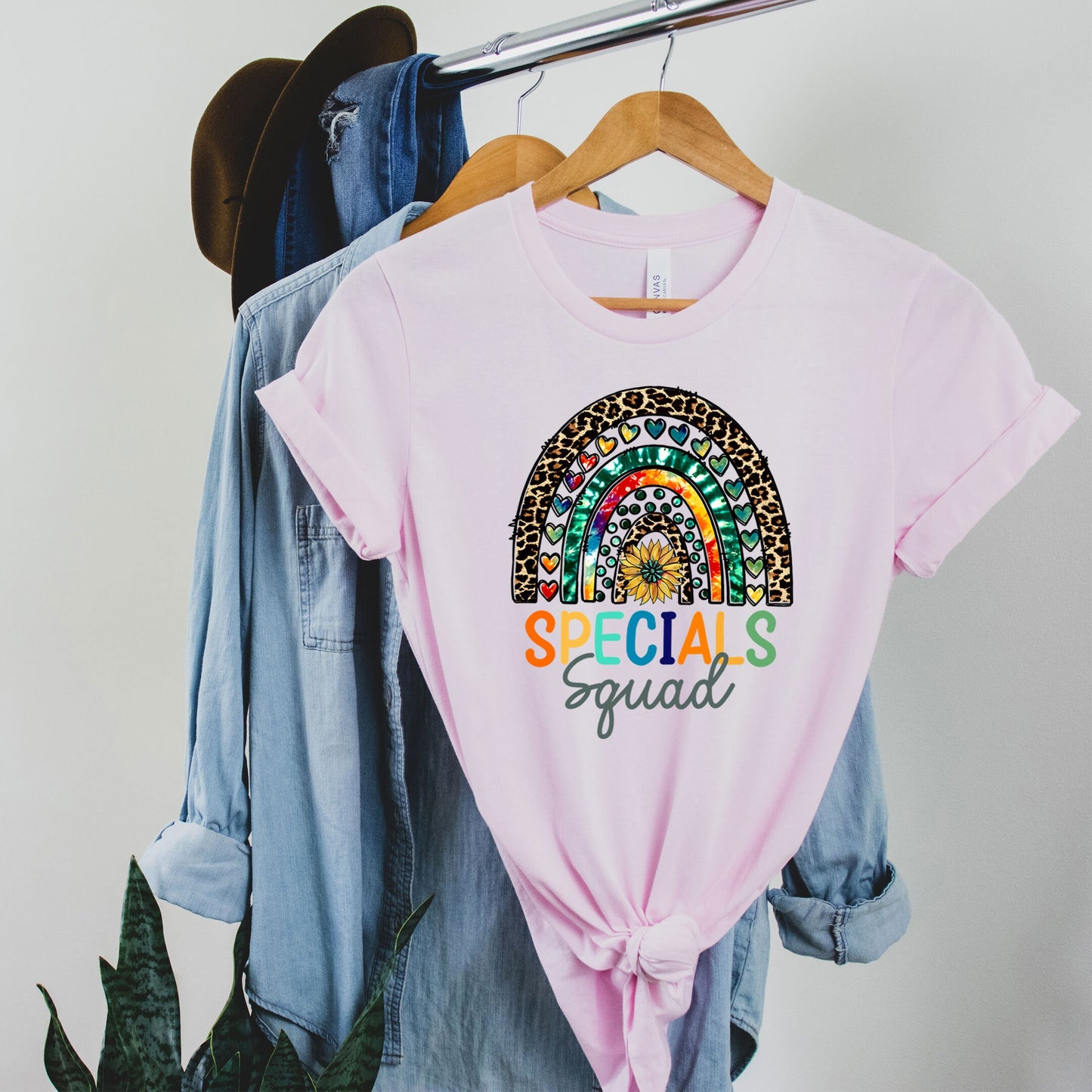 Specials Squad T-Shirt Rainbow Special Education Teacher, Sped Squad, Special Education Teacher Gifts, Sped Team Shirt, Sped Teacher Shirt
