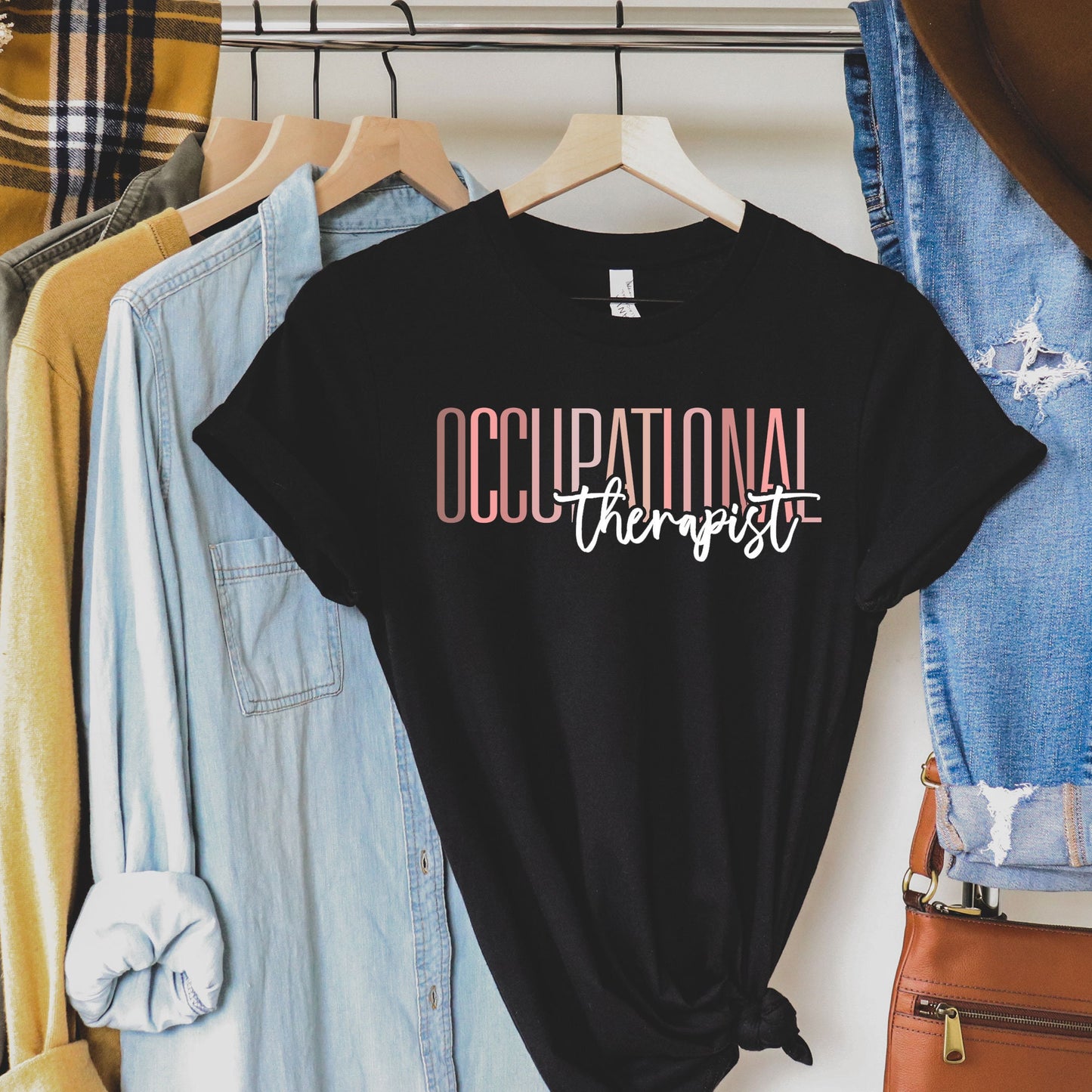 Occupational Therapist Shirt, OT Mom Tee, OTA School Gift Occupational Therapy Assistant, Pediatric Therapy OT Undergrad Graduation T-Shirt