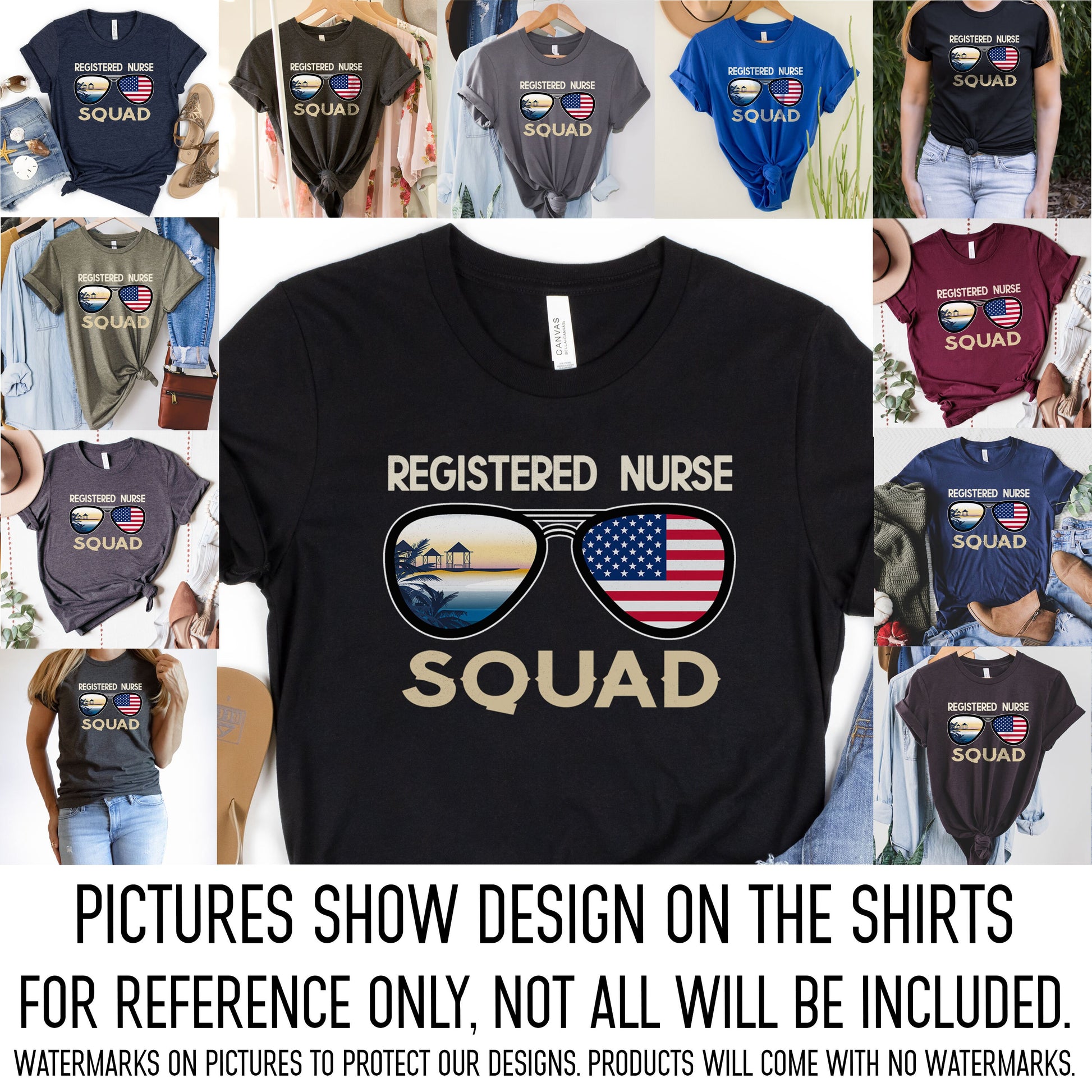 Custom Endoscopy Nurse Squad Team Crew Shirt Graduation Day Digestive Cardio Nursing School Grad Tee Thank You Hospice Trauma BMT ER CNA