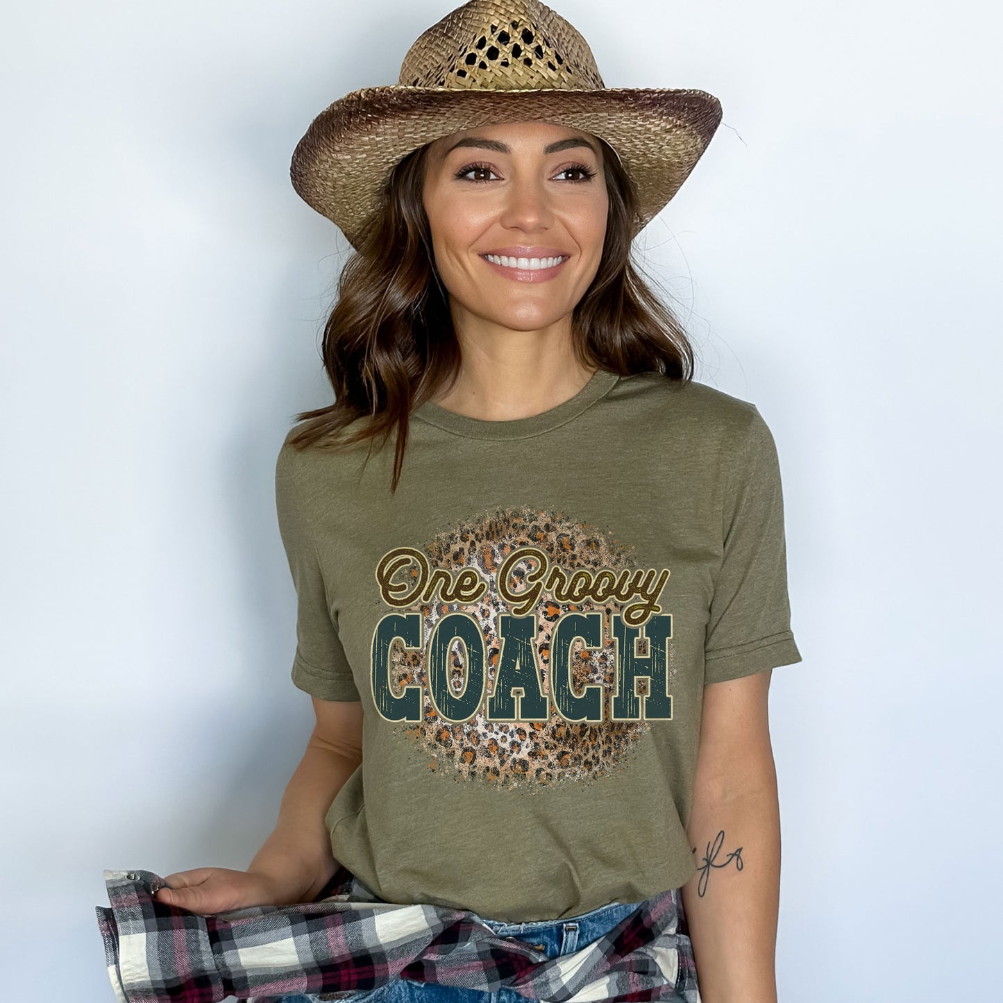 One Groovy Coach Shirt, Retro Gym Sport Coach T-Shirt