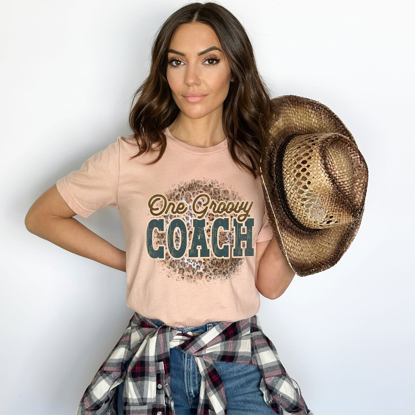 One Groovy Coach Shirt, Retro Gym Sport Coach T-Shirt