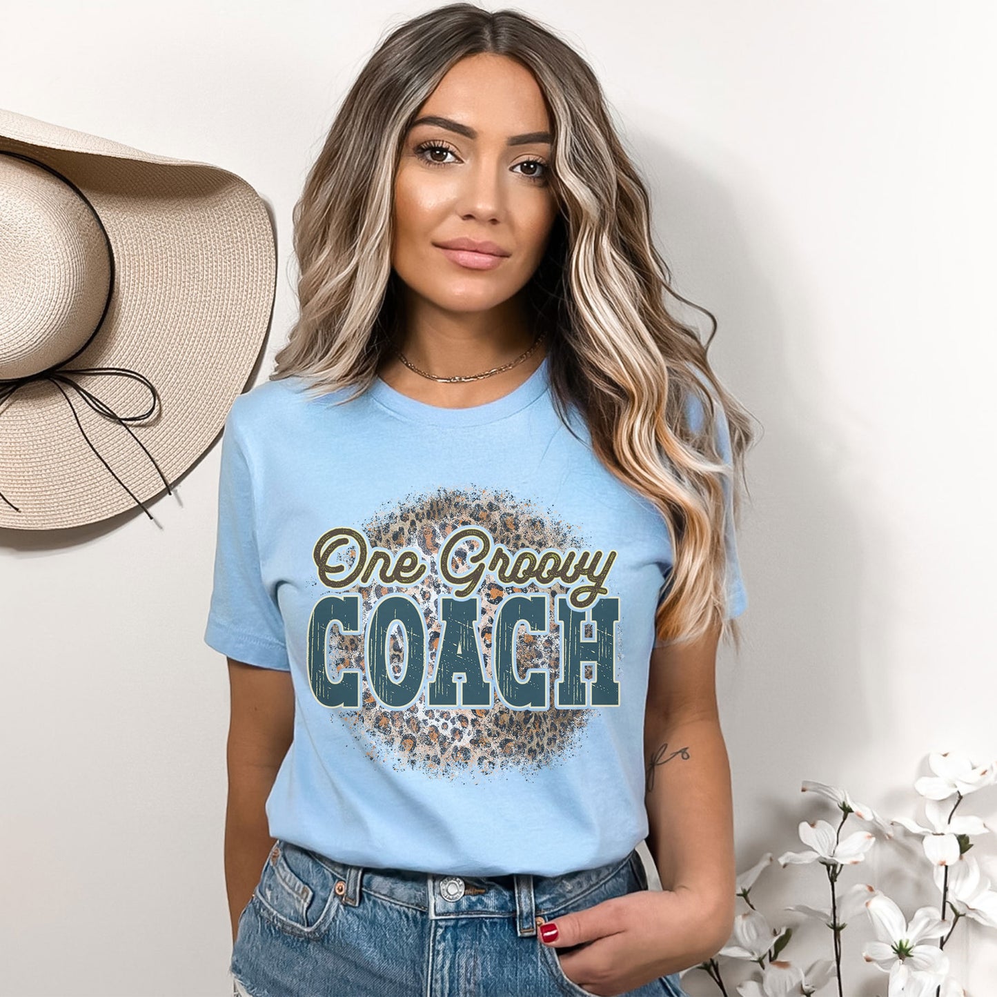 One Groovy Coach Shirt, Retro Gym Sport Coach T-Shirt