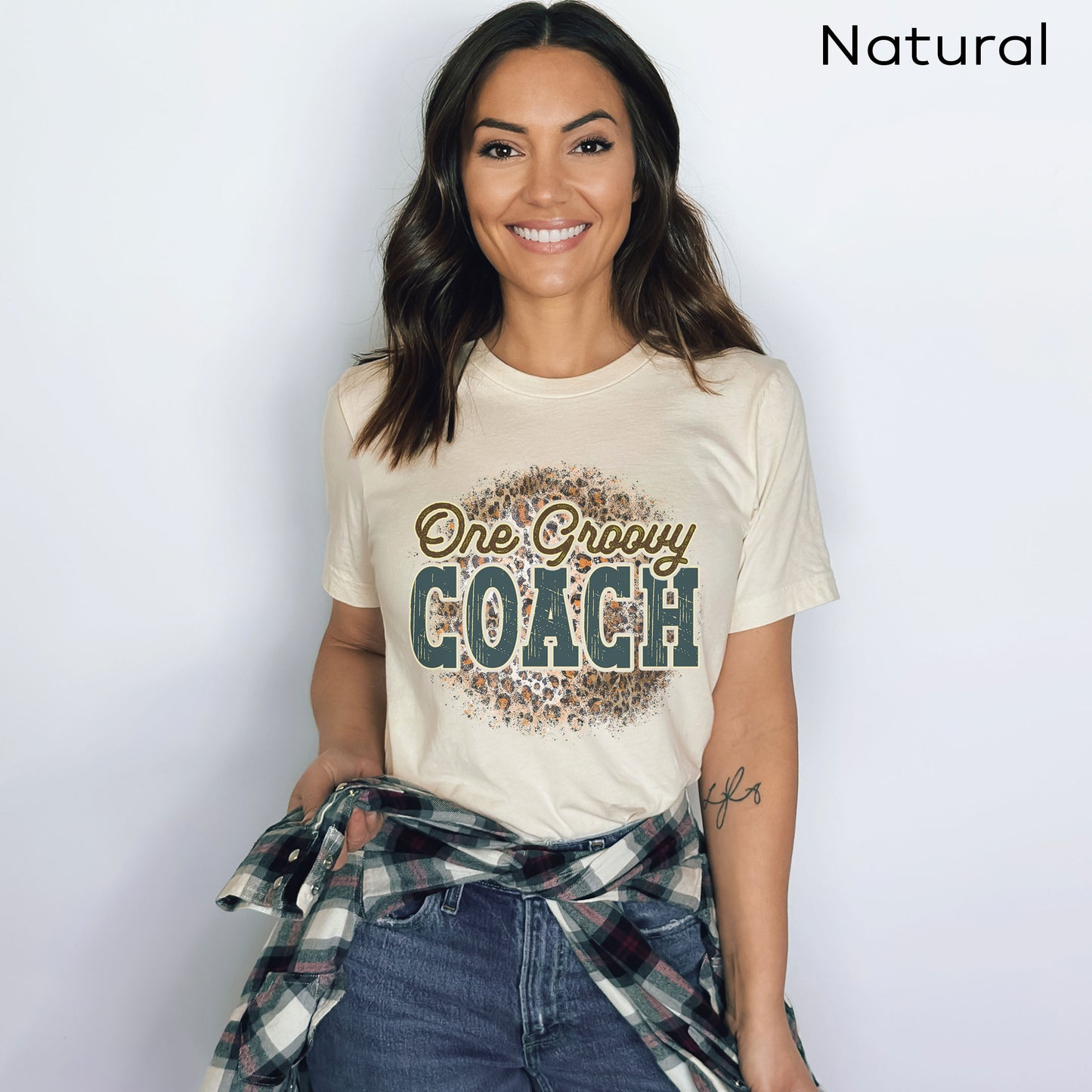 One Groovy Coach Shirt, Retro Gym Sport Coach T-Shirt