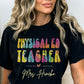 Custom Principal Shirt, Personalized Stem Teacher, Math Instructor Team Shirt