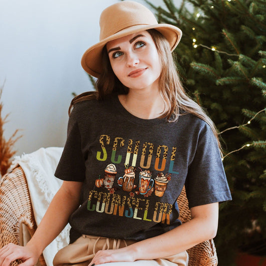 School Counselor Shirt for Women, Counselor Pumpkin Shirt, Back To School Counseling, Gift for School Counselor, Advisor Therapy Sweatshirt