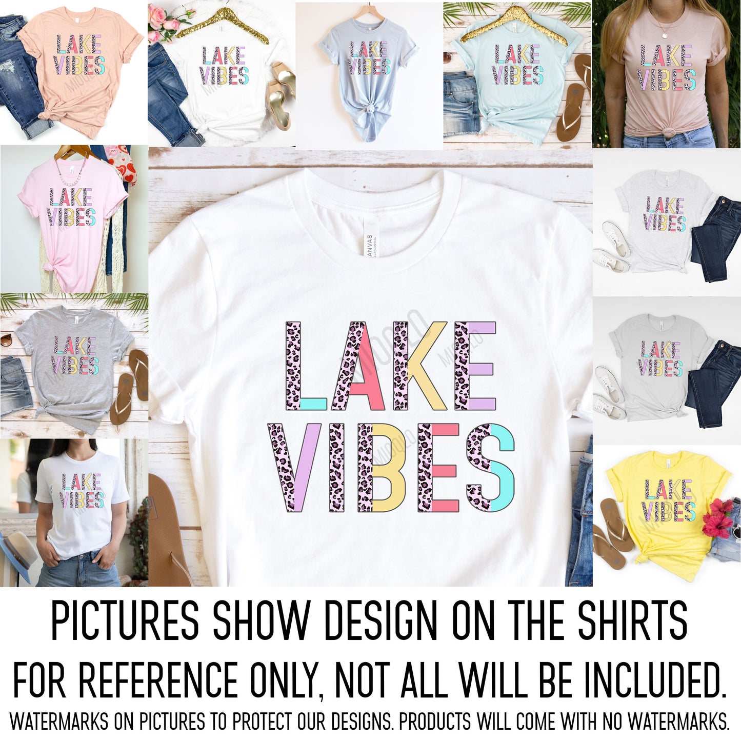 Lake Vibes Shirt, Half Leopard Lake Shirt, Lake Summer Shirt, Leopard Lake Vibes Shirt, Summer Vibes, Summer Rainbow, Ladies Leopard Summer