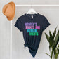 Women's Rights Are Human Rights Feminist Tee Bans Off Our Bodies Feminist Shirt Pro-Choice Rainbow Colored Rights Movement Equality 1973
