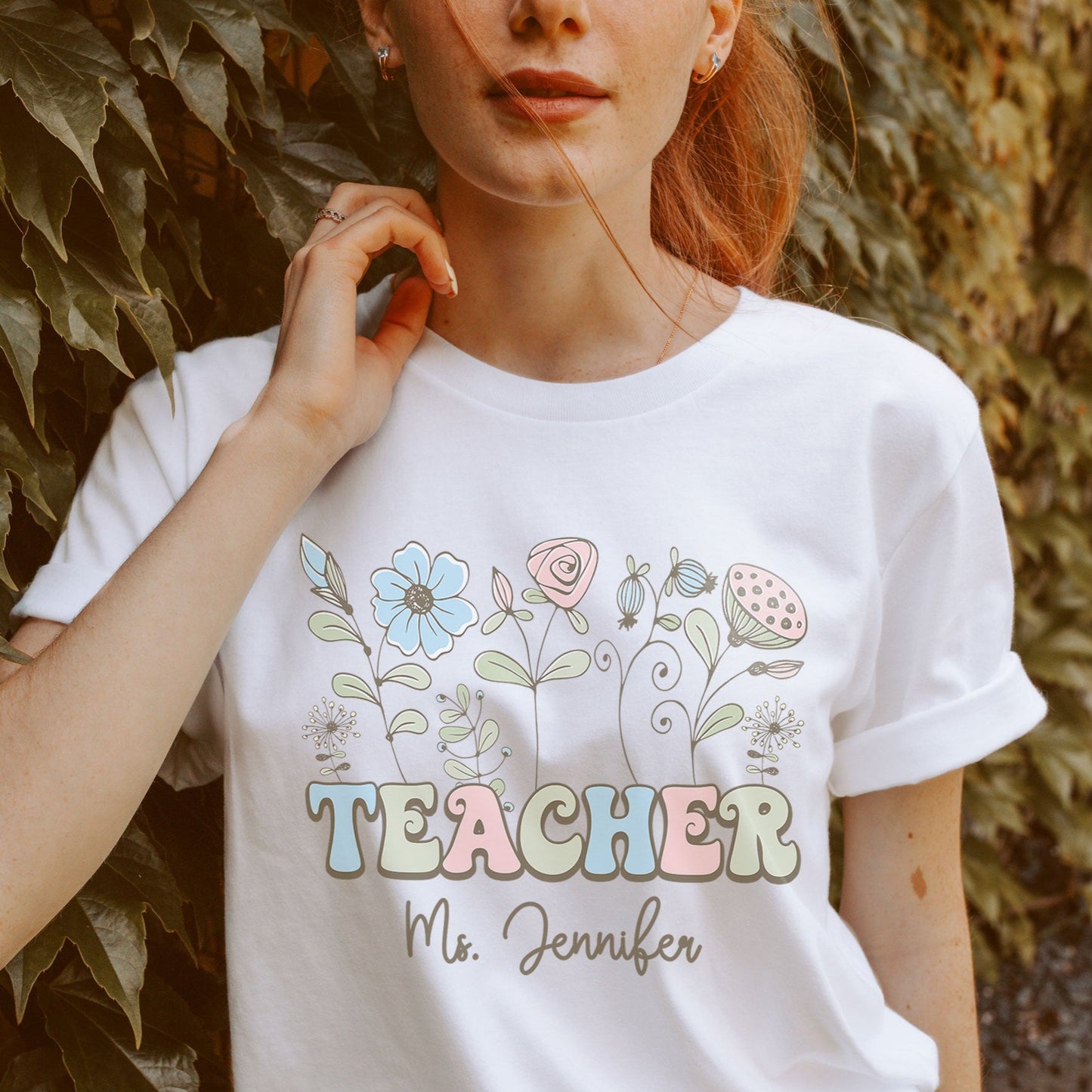 Custom Teacher Shirt, Personalized Teacher Shirt