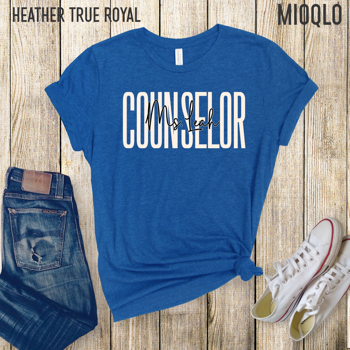Custom School Counselor Shirt, Personalized Counselor T-Shirt Guidance Counselor Name Tee Last Day Custom Name Gift Counselor Birthday Shirt