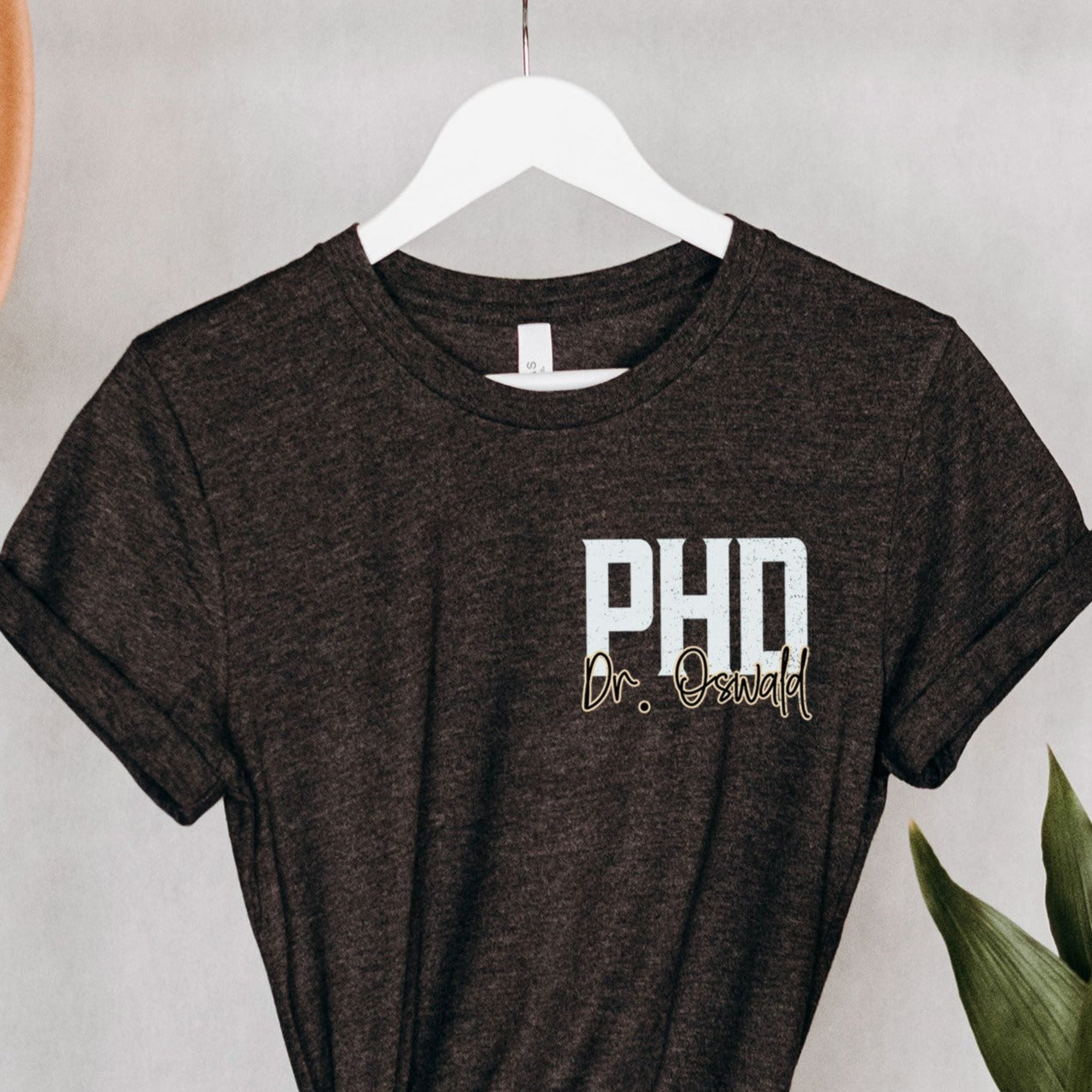 Custom Name PHD Shirt Personalized Doctor of Philosophy Grad Gift Pocket Design Tee Not That Kind Of Doctor Tee Student Graduation Sweater