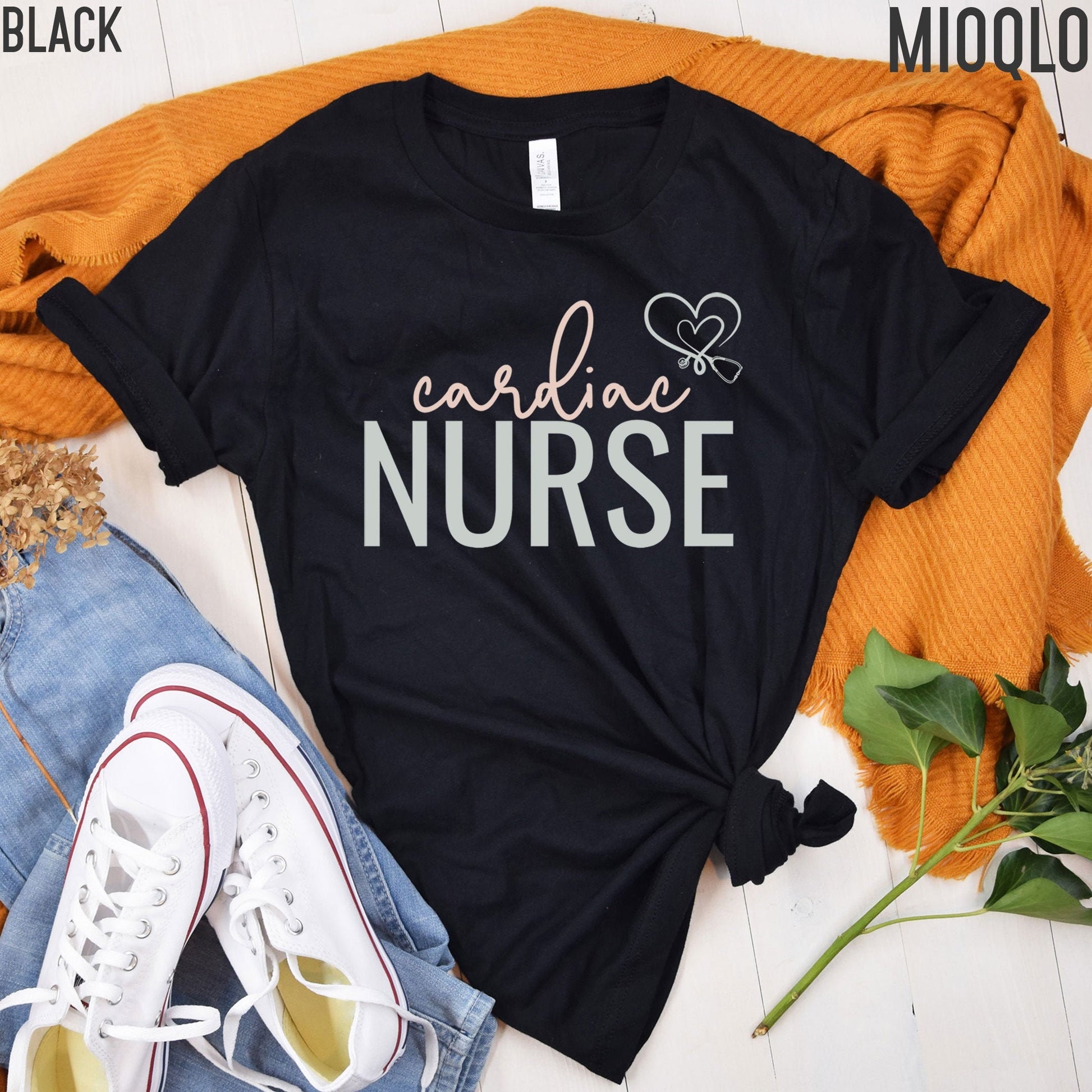 Nurse Cardiac Shirt, Cardiac Assistant, Nurse Cardiac Undergraduate, Cardiology Nurse Tee, Nurse Graduation, Gift Tee, Heart, CPR, Thank You