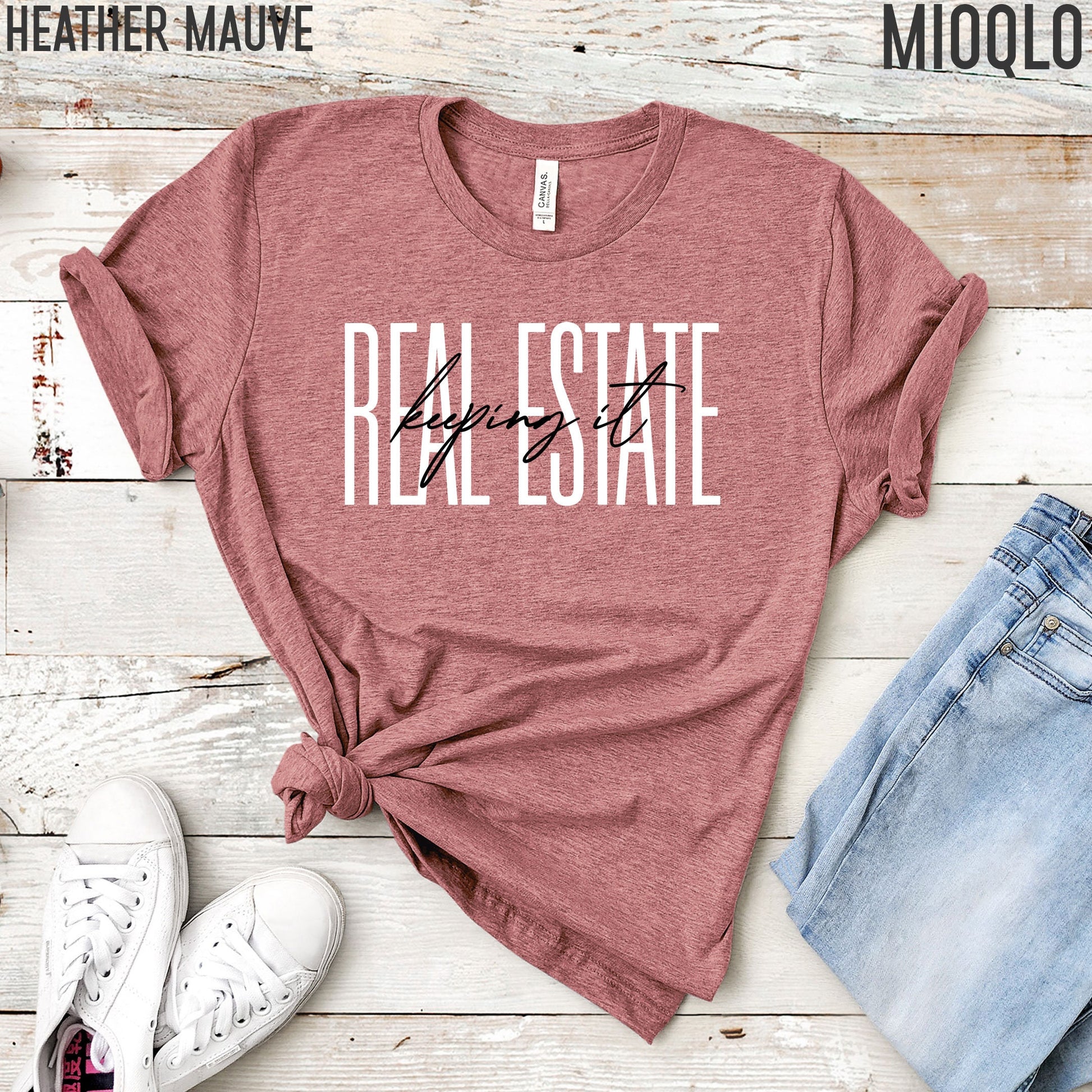 Keeping It Real Estate Shirt, Mortgage Funny Realtor Tee, Real Estate Agent Life, Home Girl Tank, House Dealer Tee, Realtor Broker Vibes Top