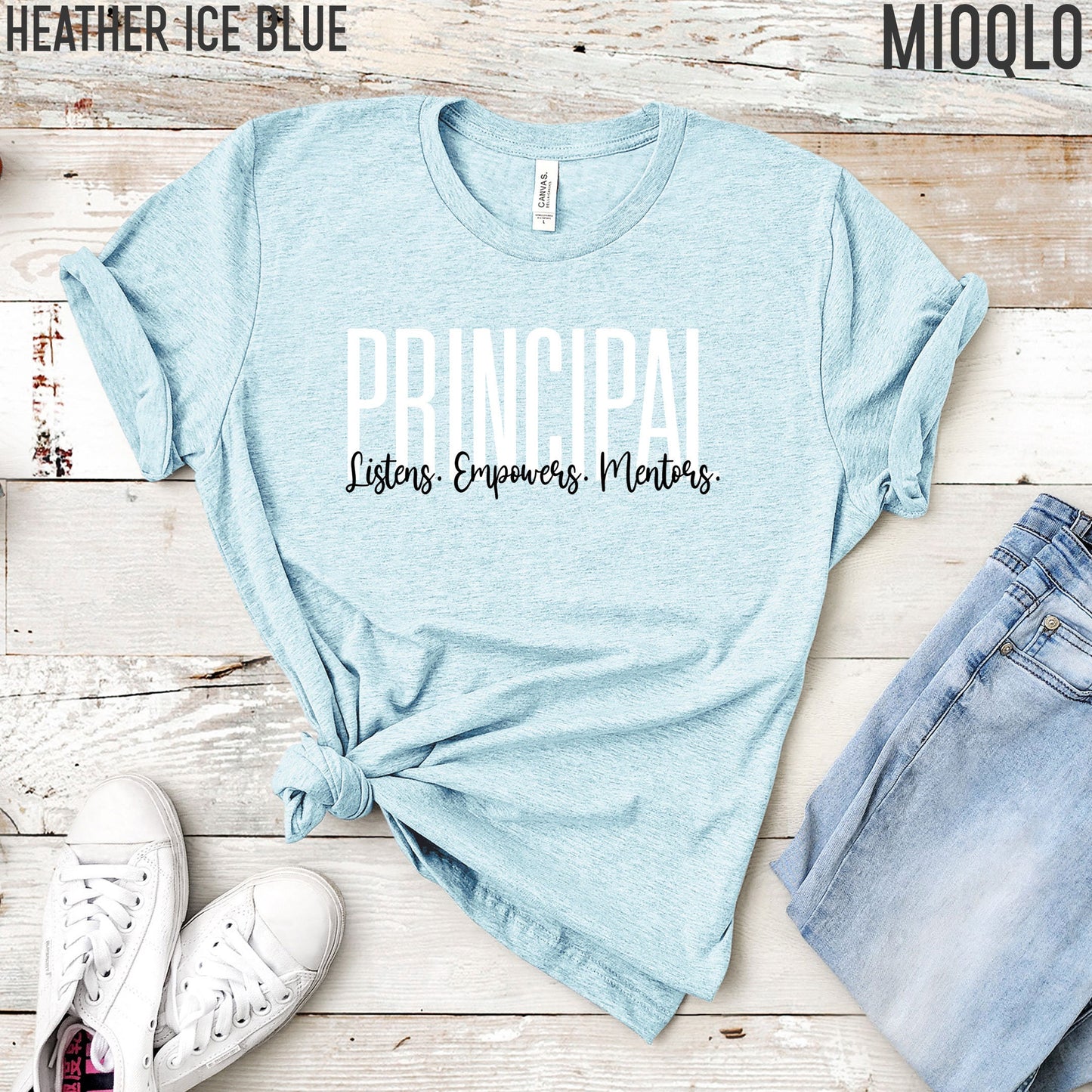 Principal Strong Shirt, Listens Empowers Mentors, School Principal Back To School, Principal Apparel, Principal Tee, School Principal Tank