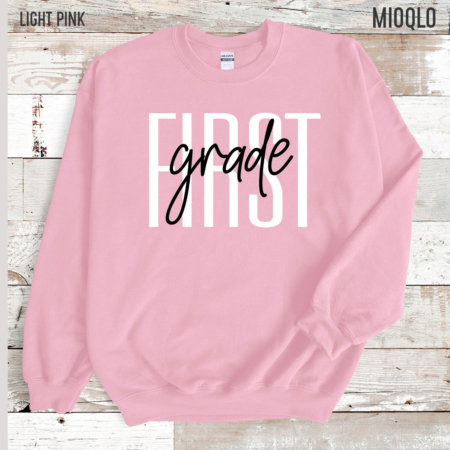 First Grade Teacher Sweatshirt, 1st Grade Teacher, First Grade Team, Cute Teacher Long Sleeve, 2021 Grade Level, Elementary School Sweater