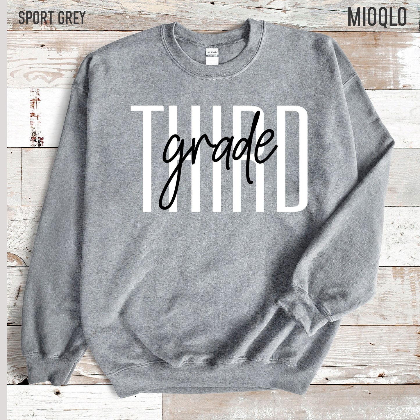 Third Grade Teacher Sweatshirt, 3rd Grade Teacher, Third Grade Team, Cute Teacher Long Sleeve, 2021 Grade Level, Elementary School Sweater
