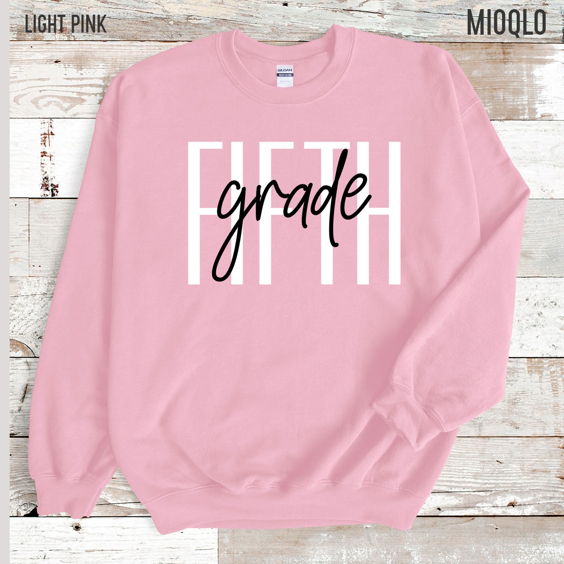 Fifth Grade Teacher Sweatshirt, 5th Grade Teacher, Fifth Grade Team, Cute Teacher Long Sleeve, 2021 Grade Level, Elementary School Sweater