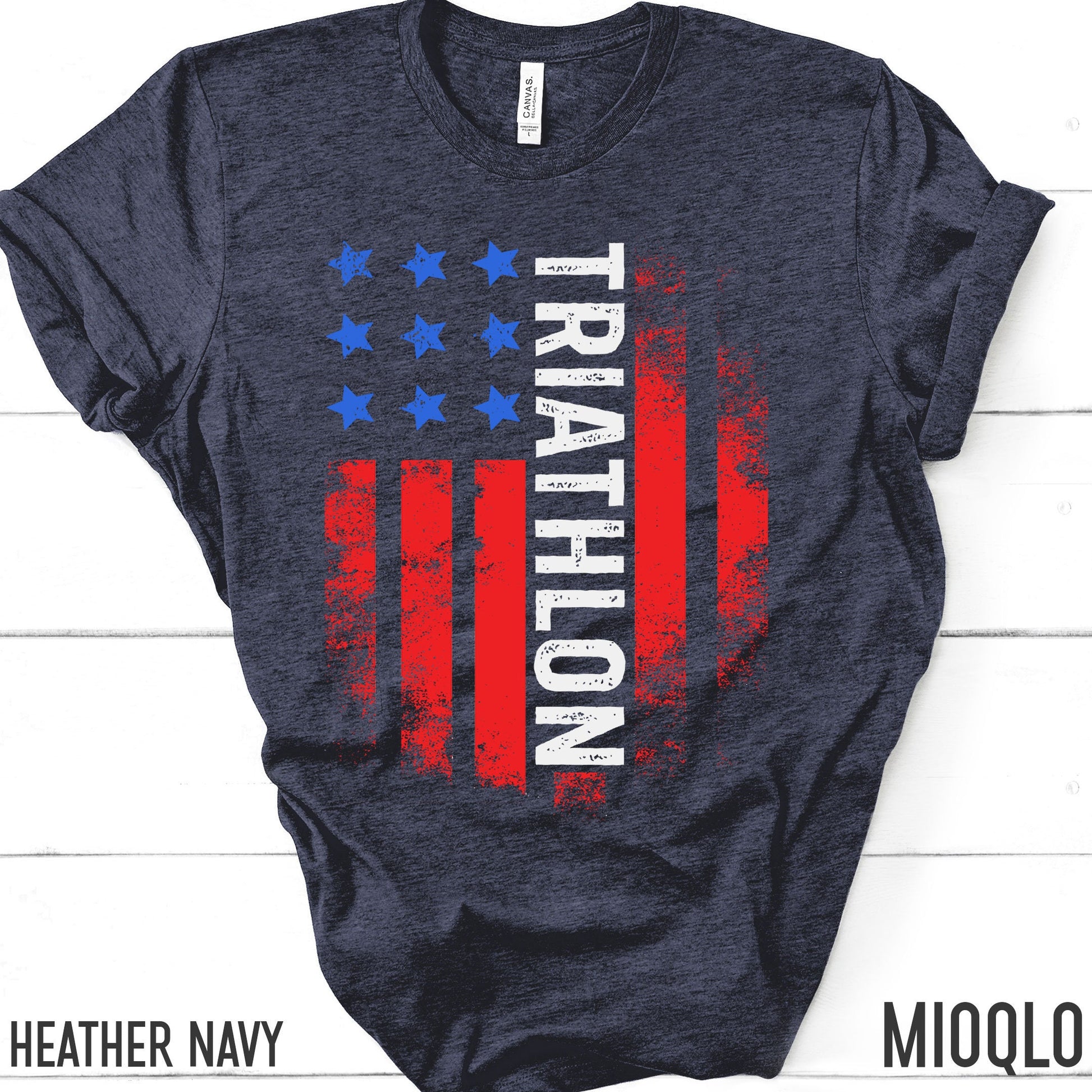Triathlon Team USA Shirt, Swimming, Cycling, Running America Tee, American Flag 2021, Unisex Comfy Tee, Vintage USA, Retro USA, Runner Tank
