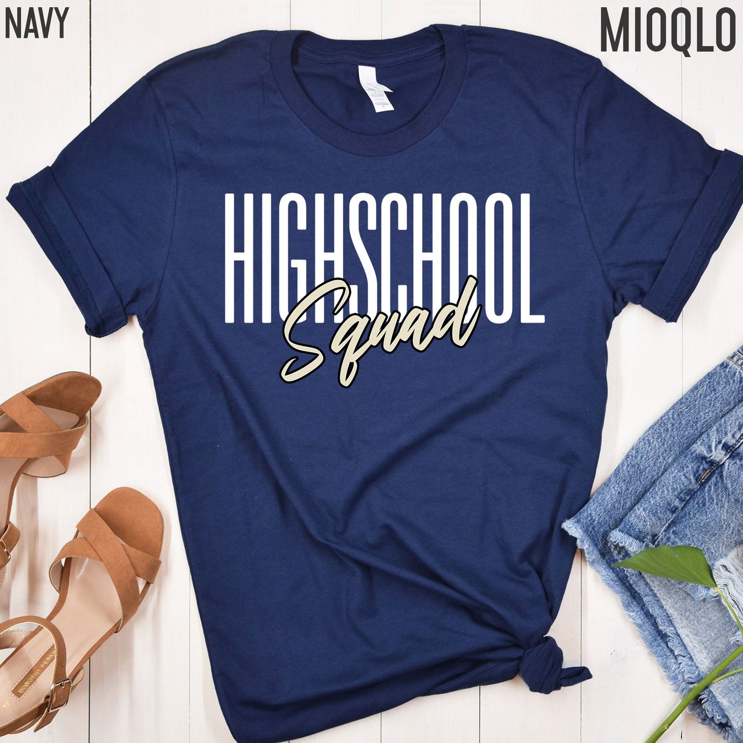 Teacher Highschool Squad Shirt, Unisex Comfy Teacher Tee, Teacher Team Crew Top, Teacher Appreciation Shirt, Grade Level Tank, Cute Teacher