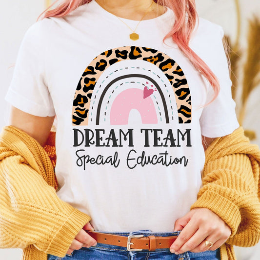Dream Team Special Education Shirt, Sped Squad, Sped Teacher Shirt, Special Education Teacher Shirts, Special Education Teacher, Sped Team