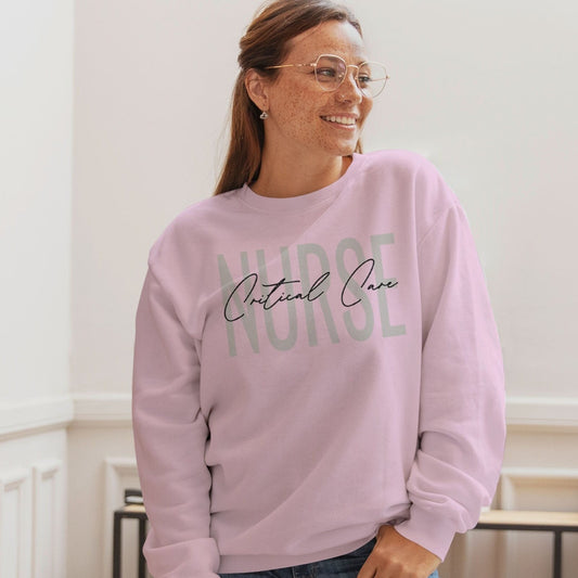 Nurse Critical Care Sweatshirt, Nurse Critical Care Sweater, Nurse Critical Care Undergraduate, Critical Nurse Tee, Nurse Graduation Shirt