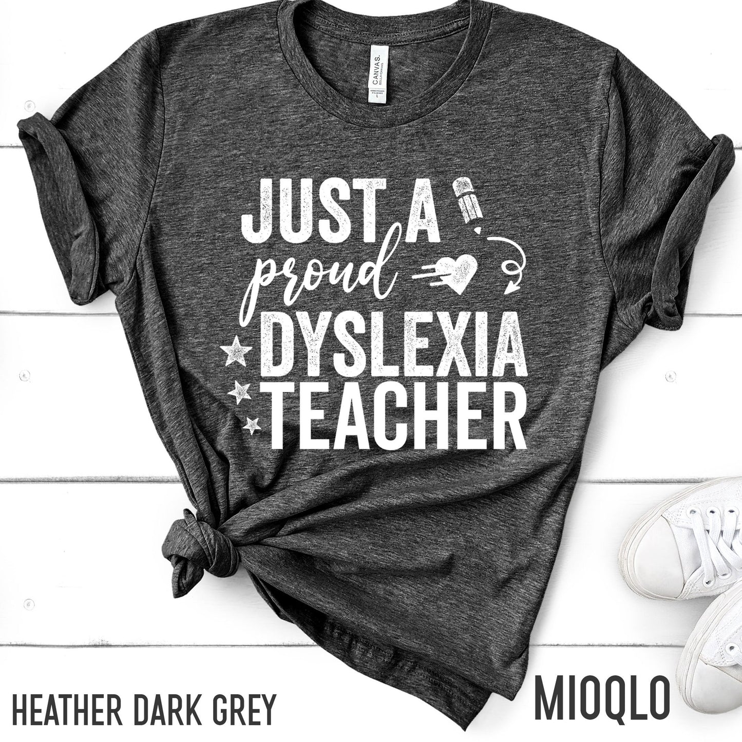 Just A Proud Dyslexia Teacher Shirt, Dyslexia Therapist Reading Teacher T-Shirt, Dyslexia Awareness Dyslexia Squad Tee Team Gift