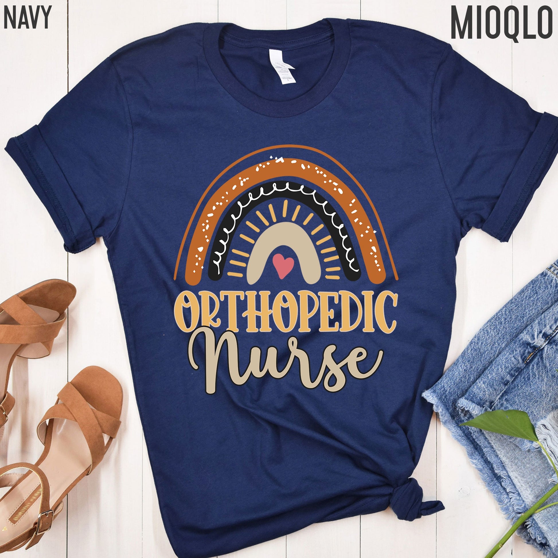 Orthopedic Nurse Shirt, Nurse Ortho Shirt, Nurse Orthopedic Registered Undergraduate, Custom Nurse Tee, CNA Nurse Thank You Appreciation
