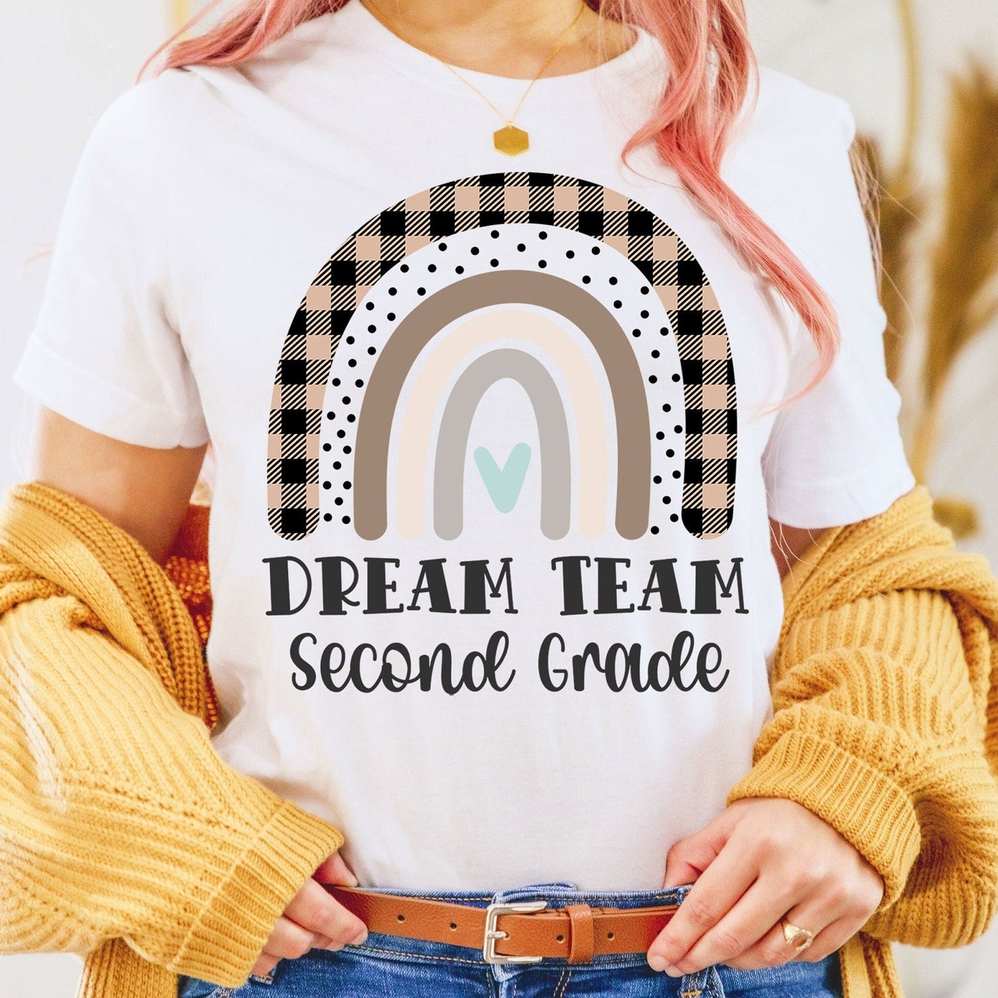 Dream Team Second Grade Teacher Shirt, Second Grade Teacher Shirt, 2nd Grade Teacher Gift, Second Grade Tee, 2nd Grade Graduation Thank You