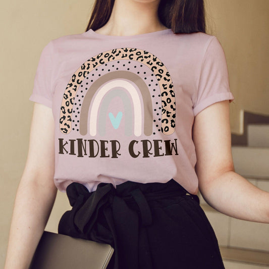 Kinder Crew Shirt, Kinder Team, Hello Kindergarten Shirt, Kindergarten Teacher Shirt, Kindergarten Shirt, Kinder Teacher Shirt, Kinder Squad