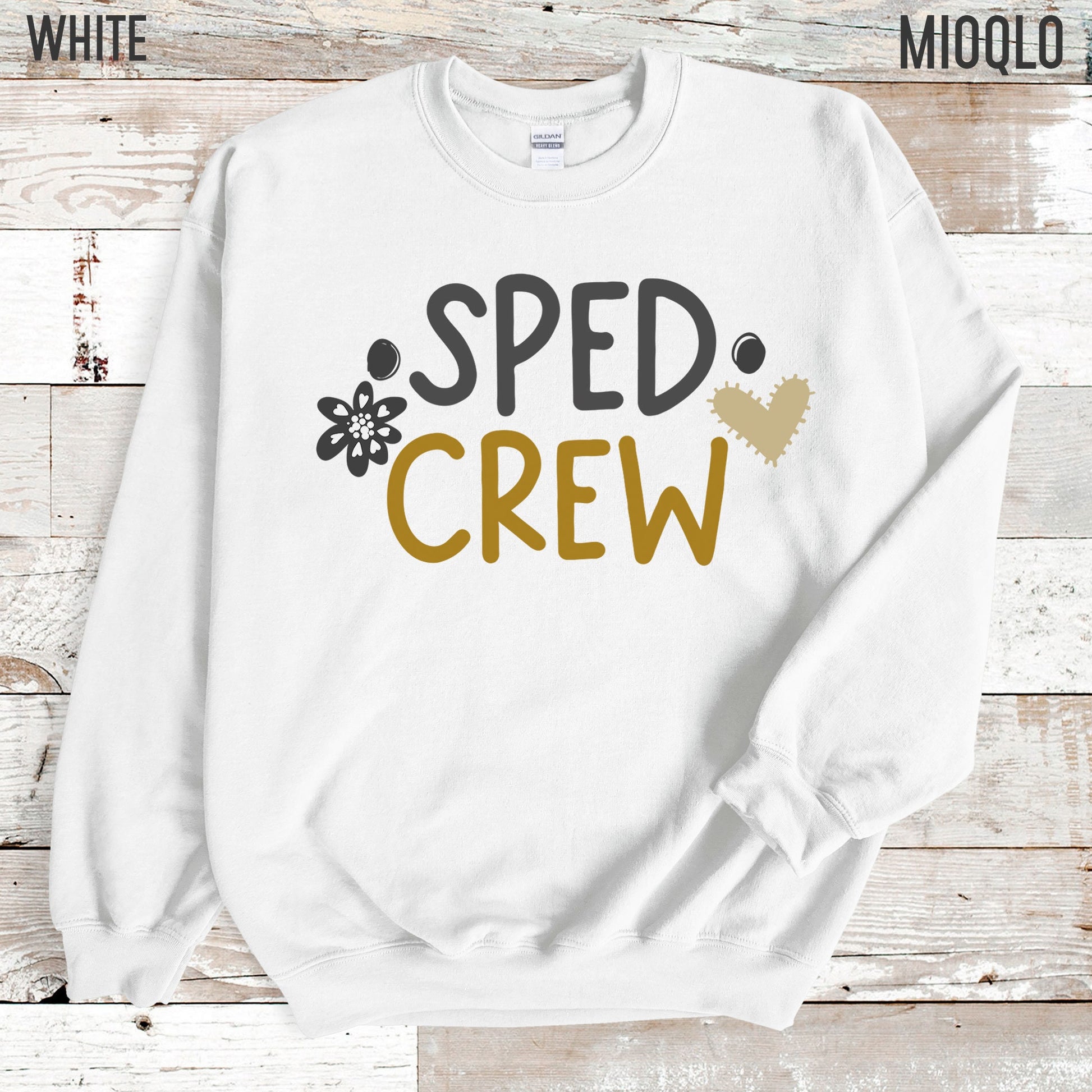 Sped Crew Sweatshirt, Special Education Teacher, Sped Teacher Sweater, Special Education, Sped Squad, Special Education Gifts, Sped Team Tee