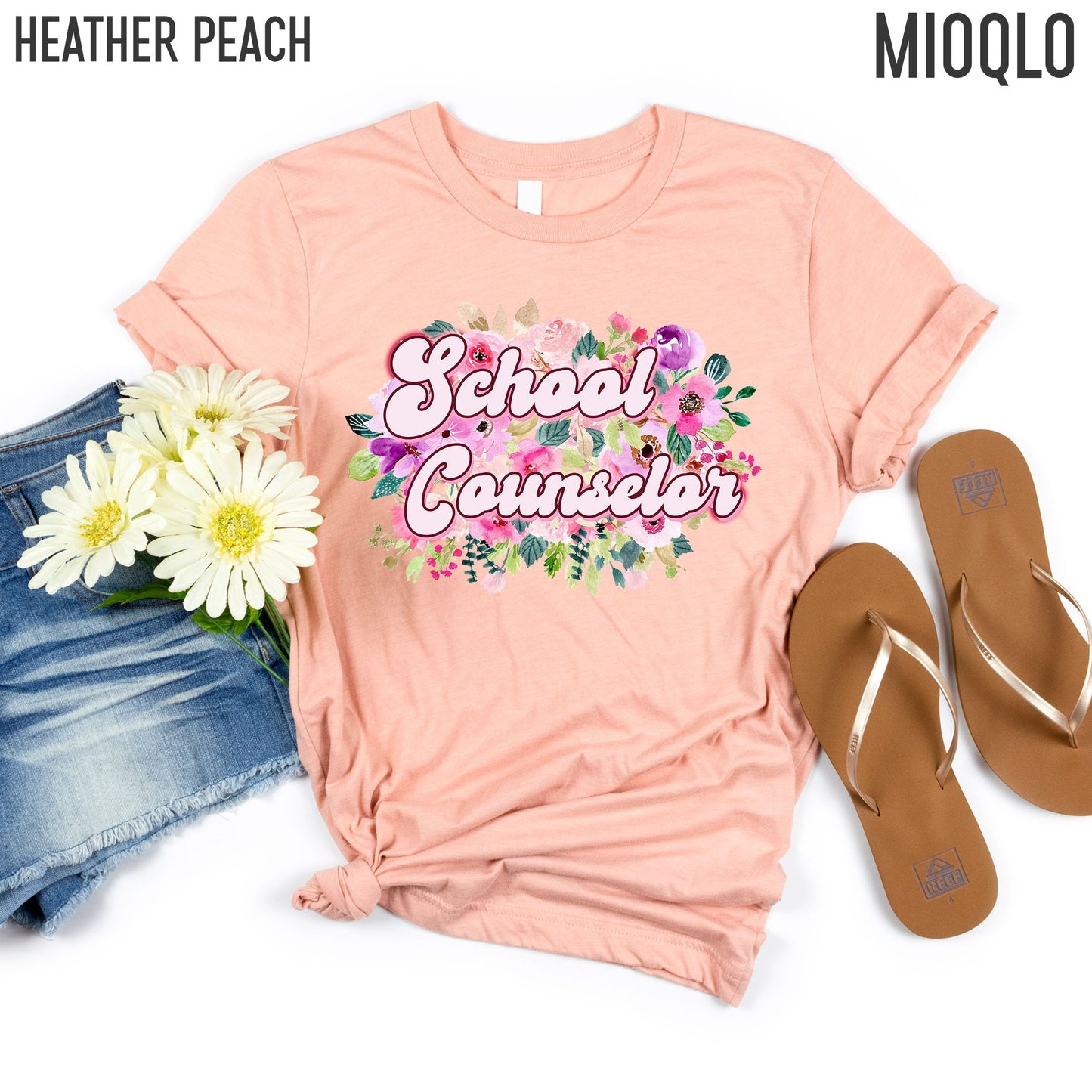 School Counselor Shirt, Counselor Sweatshirt, Counselor Flower Floral, Counseling Office, School Counselor Sweater Gift, Counselor Lady Tee